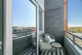 Large patio